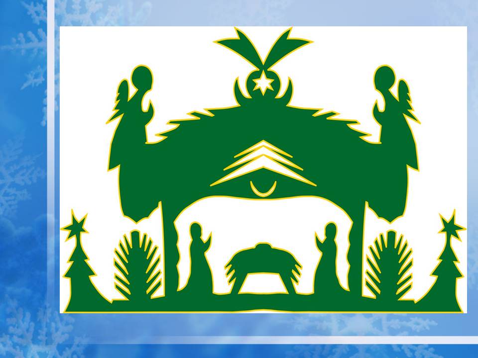 Калядныя выцінанкі 